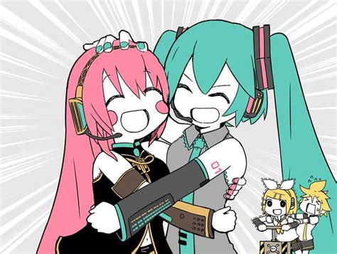 Tracing Hatsune Miku Luka Megurine Kagamine Rin Kagamine Len Yuri