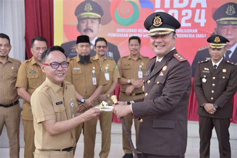 Peringatan Hari Bhakti Adhyaksa Ke 64 Bupati Bengkalis Beri Ucapan Selamat