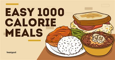 15 Easy 1000 Calorie Meals For Building Muscle