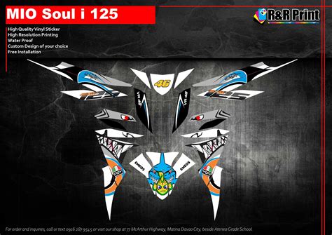 Yamaha Mio Soul I Decal Sticker Lazada Ph