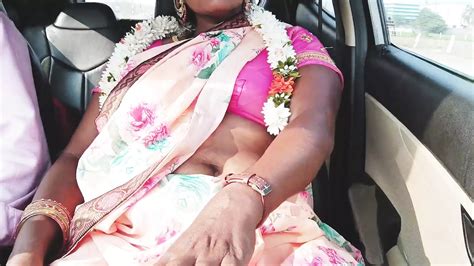 Silk Aunty Car Sex Telugu Dirty Talks Episode 1 Part 3 Sexy Saree