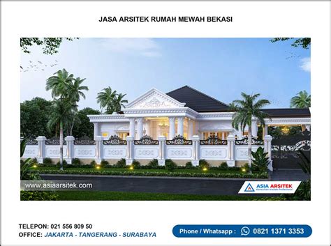 Jasa Arsitek Rumah Mewah Di Bekasi