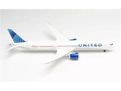 Herpa United Airlines Boeing Dreamliner New Colors