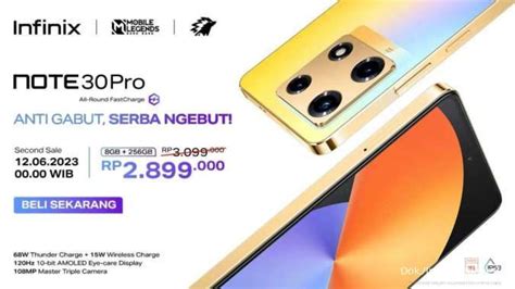 Infinix Note 30 VIP Resmi Rilis Ini Spesifikasinya 55 OFF