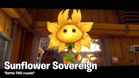 Sunflower Sovereign Boss Battle Pvz Battle For Neighborville™ Youtube