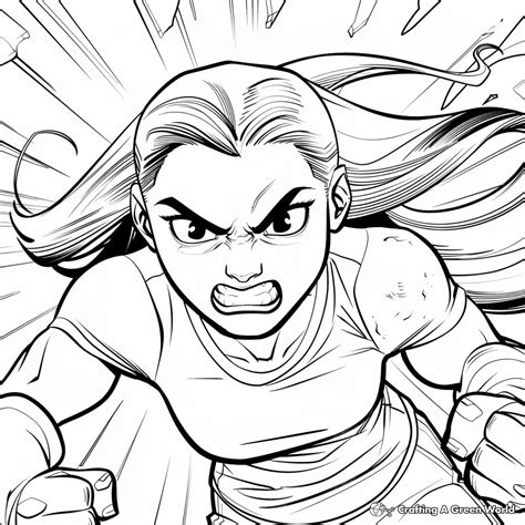 She Hulk Coloring Pages Free And Printable