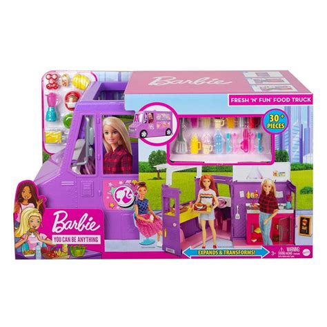 Set Barbie Careers Food Truck Walmart