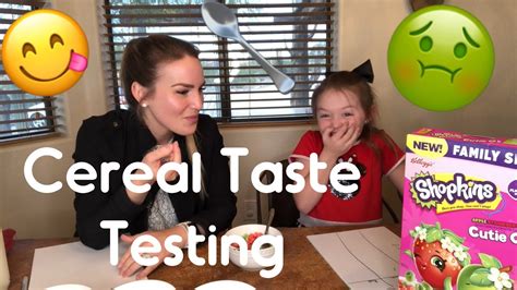 Cereal Taste Testing Youtube