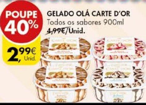 Promo O Gelado Ol Carte D Or Ml Em Pingo Doce