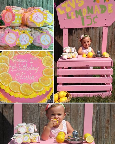 Lemonade Party Pink Lemonade Birthday Printable