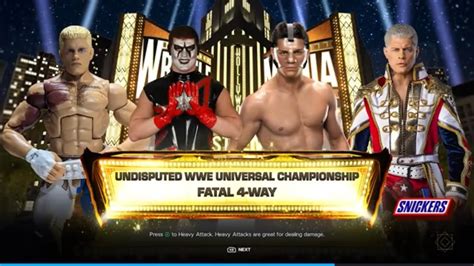 Wwe K Wrestlemania Cody Rhodes Vs Elite Cody Rhodes Vs Stardust