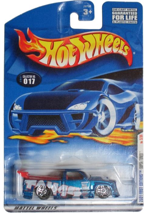 Hot Wheels First Editions Super Tuned Alerón cerrado Fat Ruedas traseras Coche