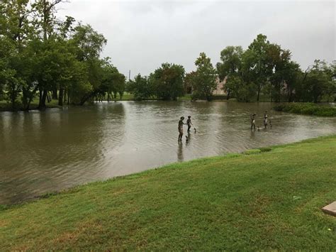 Houston area records record rainfall after Hurricane Harvey hits