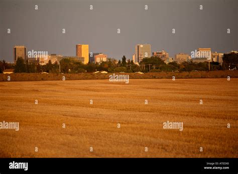 Canada Saskatchewan Regina City Skyline Hi Res Stock Photography And
