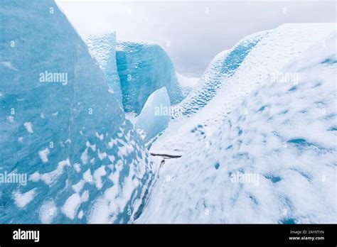 Skaftafell Glacier And Mountains Vatnajokull National Park In Iceland