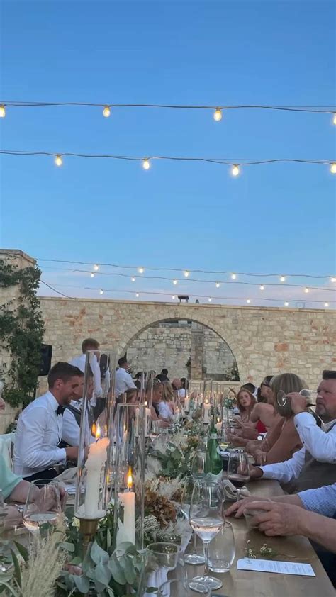 Our Wedding Tables June Th Southern Italy Puglia Dream Wedding