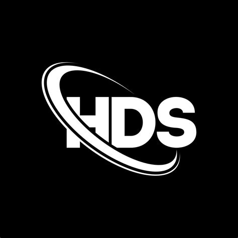 Hds Logo Hds Letter Hds Letter Logo Design Initials Hds Logo Linked With Circle And Uppercase