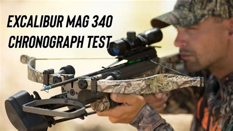 Excalibur Mag 340 Crossbow Chronograph Test YouTube