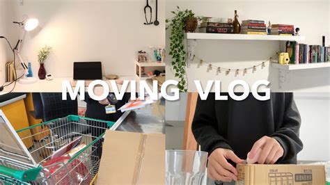 Moving Vlog 📦 Mini Room Tour House Shopping 🛒 Unboxing And Organizing