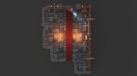 Stylized Dungeon Room 3D Model - TurboSquid 2059318