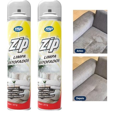 Kit Unidades Limpa Estofados Spray Zip Ml My Place Carro E Sof