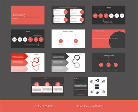 Presentation Template On Behance