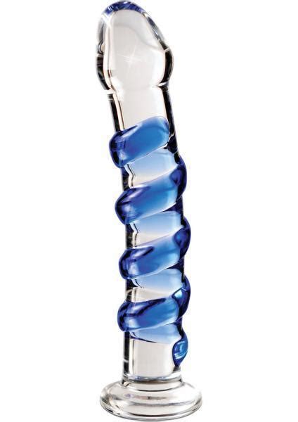 Pipedream Icicles No Hand Blown Glass Anal G Spot Massager Dildo