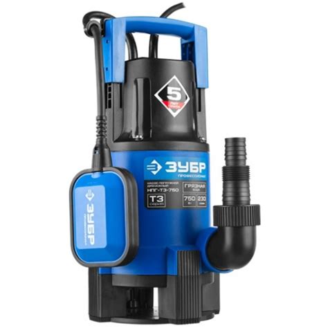 Насос дренажный ЗУБР НПГ-Т3-750 — купить в интернет-магазине ОНЛАЙН ...