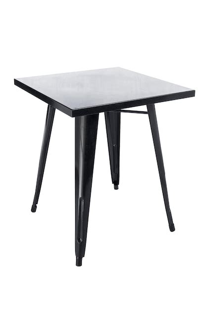 Premium Photo Metal Table For Hotels And Restaurants Furniture On A