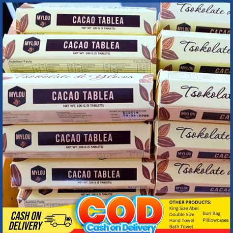 Cacao Tablea Cacao Tableya Ilocos Powder Organic Champorado Pure Tablea