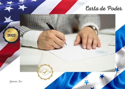 ️ Tramitar Carta Poder En El Consulado De Honduras De Usa Paso A Paso