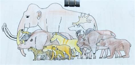 Ice age Pleistocene Megafauna by torm28 on DeviantArt