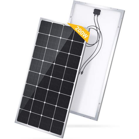 Bougerv Bb Cell Watts Mono Solar Panel High Efficiency