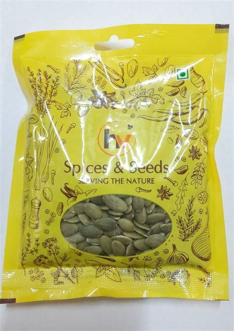 Natural Green PUMPKIN SEEDS Packaging Size 100 G At Rs 55 Pack In