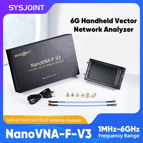 Nanovna F V Mhz Ghz Portable Vector Network Analyzer Vna For Mf Hf