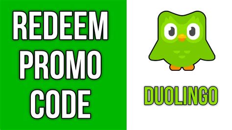 HOW TO REDEEM DUOLINGO PROMO CODE YouTube