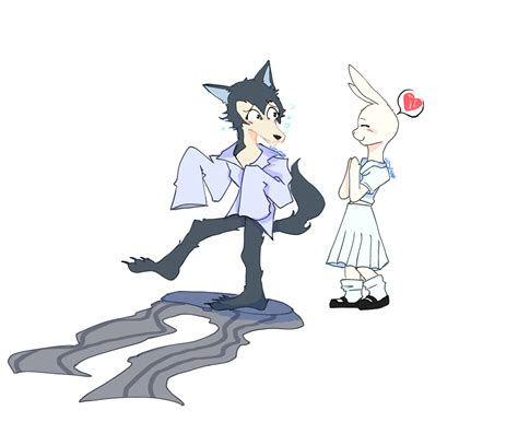 331933 Safe Artistmessynerdyart Haru Beastars Legoshi
