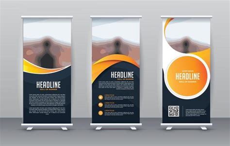 Standee Template Vector Art, Icons, and Graphics for Free Download