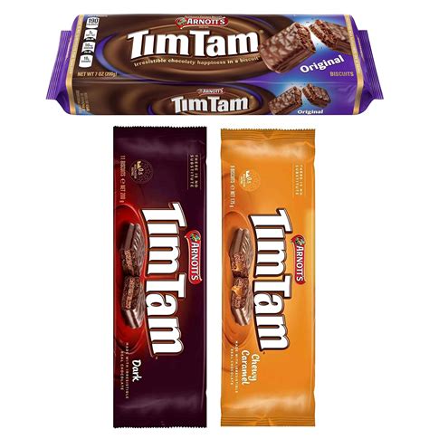 Arnott’s Tim Tam Tim Tam Cookies Arnotts Australian Classics Sampler ...