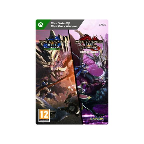 Monster Hunter Rise Sunbreak Deluxe PC Windows XBOX One Xbox Serie