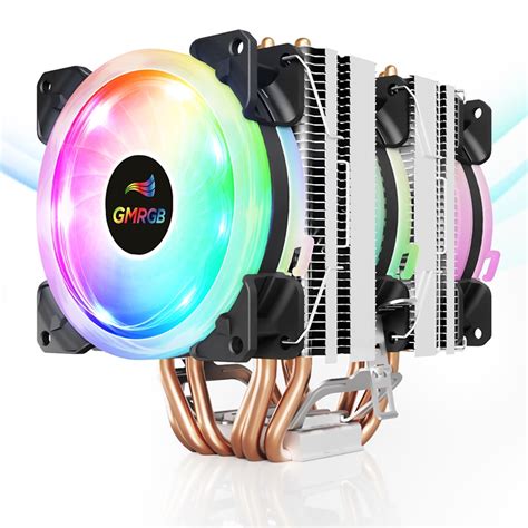 Gmrgb Fan Cooler Processador Rgb Universal Led Pc Intel Amd