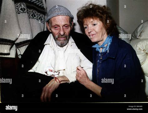 Terry Thomas Actor And Comedian With His Wife During The Last Days Of