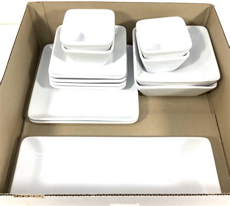 Lot 13pc Pampered Chef Simple Additions White