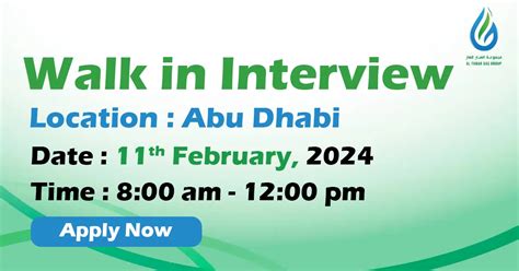 Al Fanar Walk In Interview In Dubai Wedado