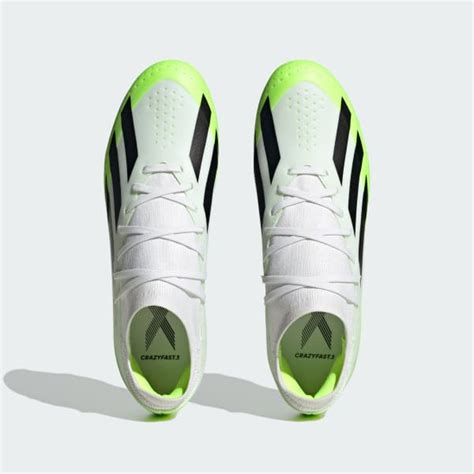 adidas X Crazyfast 3 FG Fußballschuh Weiß adidas Deutschland