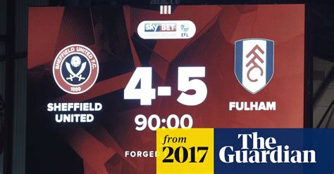 Championship Roundup Fulham Win Nine Goal Thriller At Sheffield United Championship The