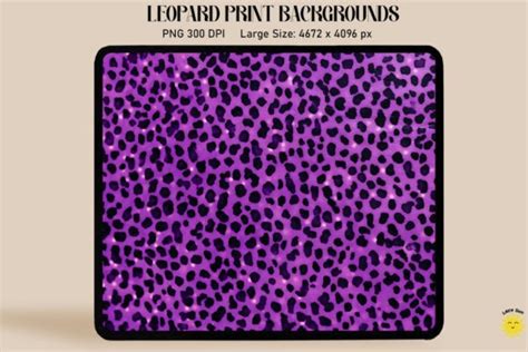 Purple Leopard Print Backgrounds Graphic by Lazy Sun · Creative Fabrica