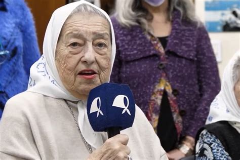 Falleci Hebe De Bonafini La Presidenta De Madres De Plaza De Mayo