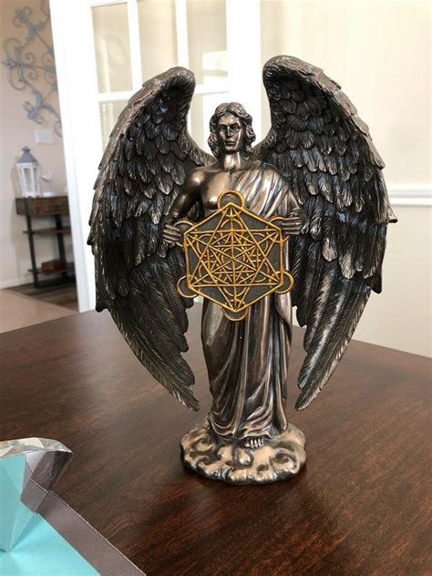 Archangel Metatron Enoch Angel Transformation Religious Statue Figure