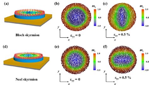 Figure 3 from Strain Tuning Bloch and Néel Type Magnetic Skyrmions A